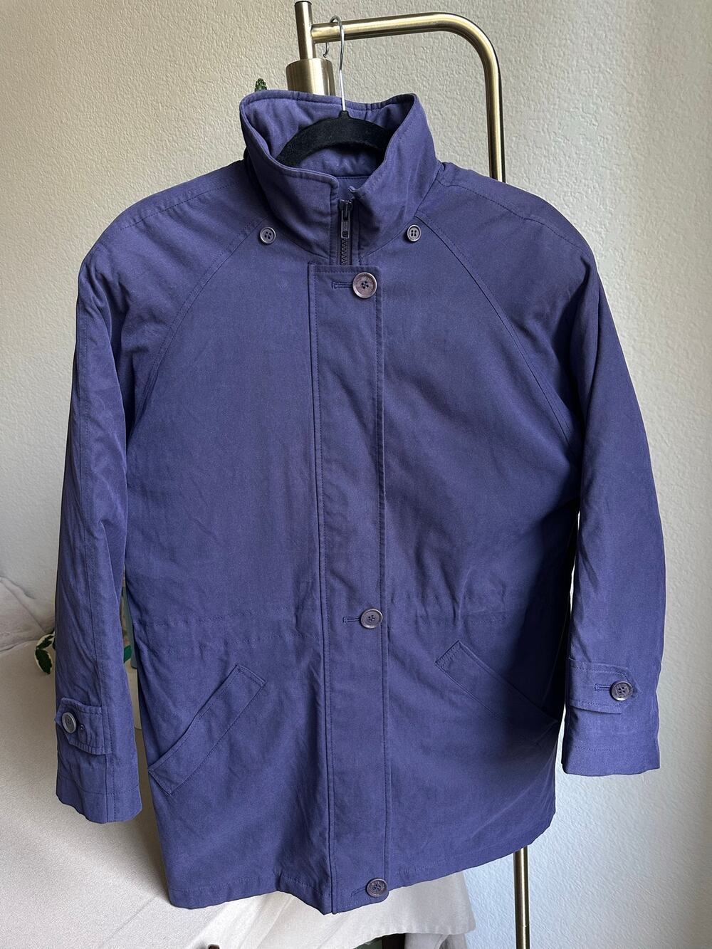 Vintage London Fog Navy/Purple Jacket